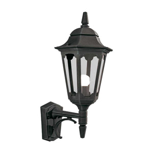 Parish 1 Light Up Wall Lantern - Comet Lighting
