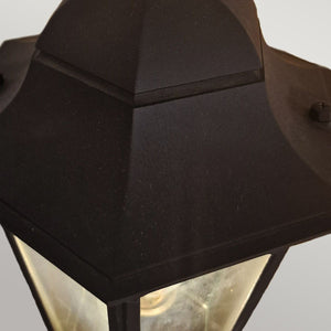 Parish 1 Light Up Wall Lantern - Comet Lighting