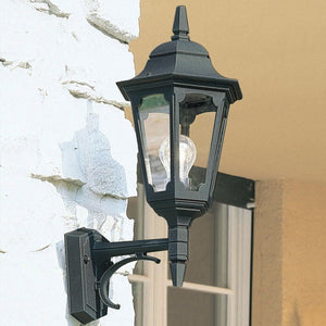 Parish 1 Light Up Wall Lantern - Comet Lighting