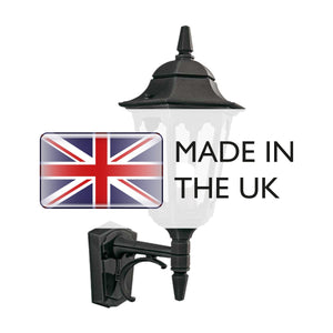 Parish 1 Light Up Wall Lantern - Comet Lighting
