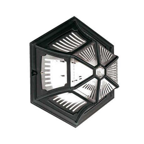Parish 1 Light Ceiling Flush Lantern - Comet Lighting