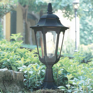 Parish 1 Light Pedestal Lantern - Comet Lighting