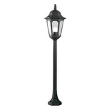 Parish Outdoor Pillar Lantern Black