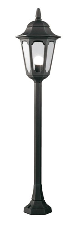 Parish Outdoor Pillar Lantern Black