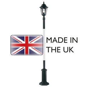 Parish Outdoor Lamp Post Black - Comet Lighting