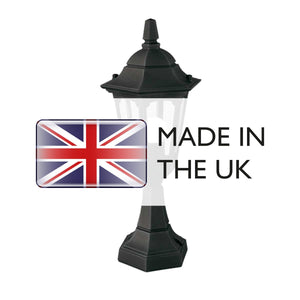 Parish Mini 1 Light Pedestal Lantern - Comet Lighting