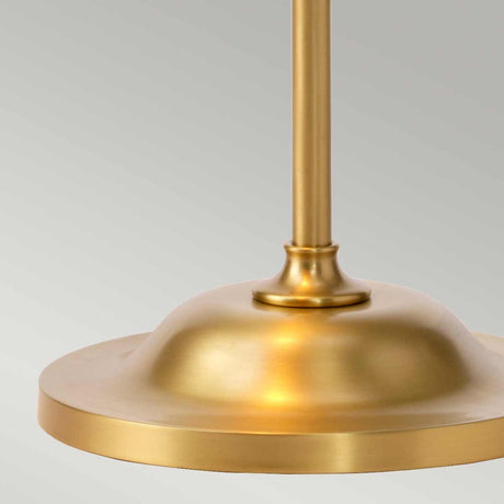 Provence 1-Light Floor Lamp Aged Brass - Comet Lighting