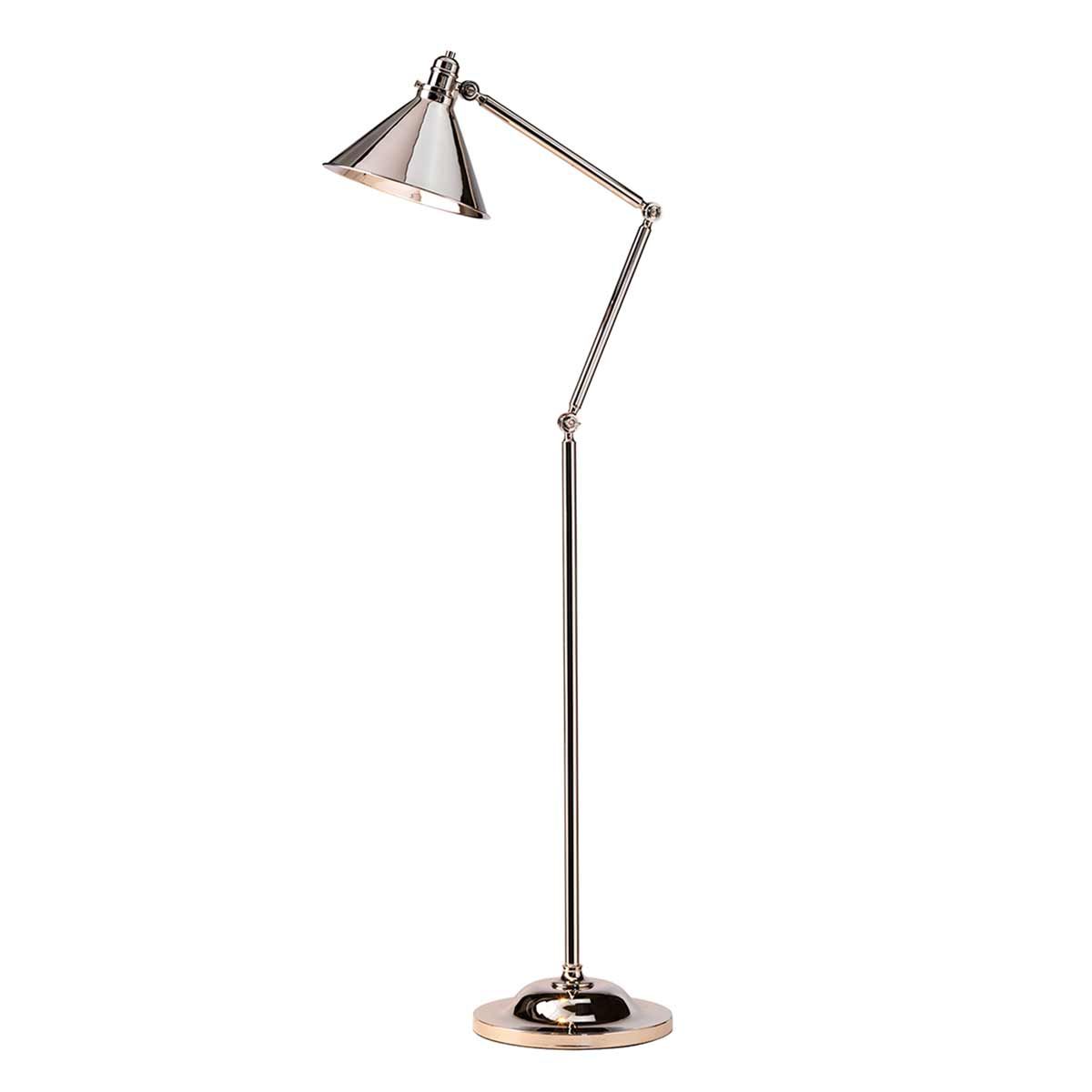 Provence 1-Light Floor Lamp Polished Nickel