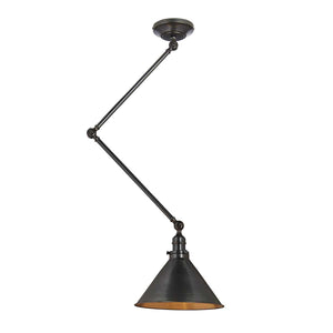 Provence 1-Light Wall Light/Pendant Ceiling Light Old Bronze - Comet Lighting