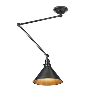 Provence 1-Light Wall Light/Pendant Ceiling Light Old Bronze - Comet Lighting