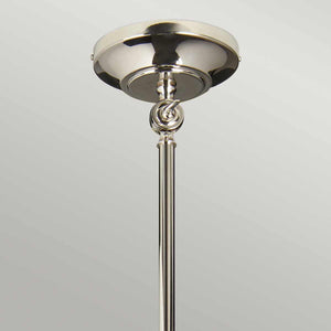 Provence 1 Light Wall Light/Pendant - Polished Nickel - Comet Lighting