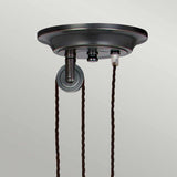 Provence 1 Light Rise and Fall Pendant - Old Bronze - Comet Lighting