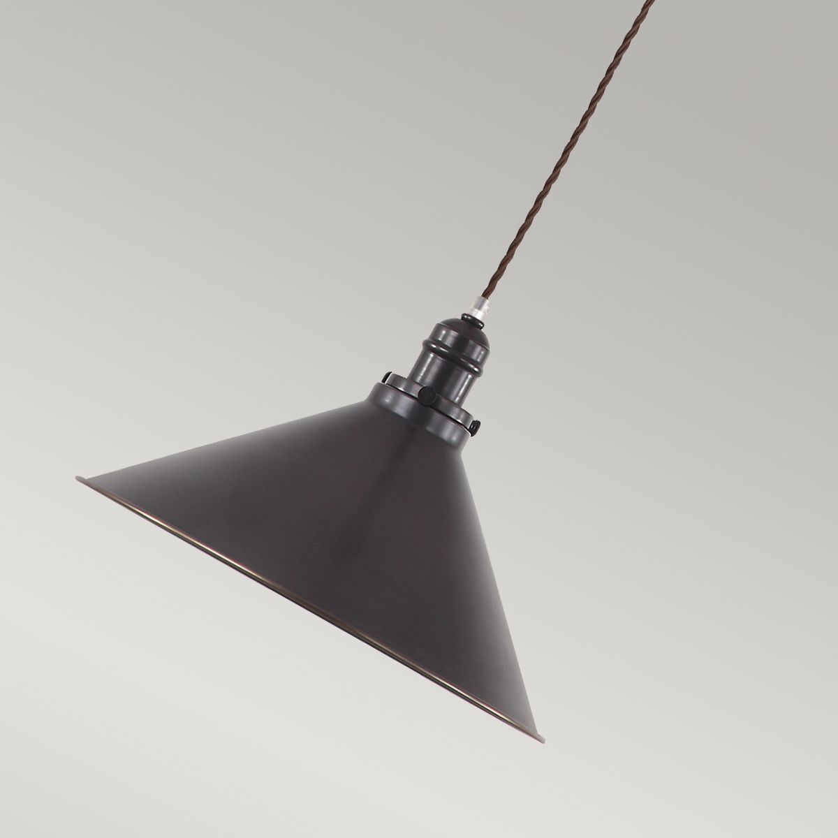 Provence 1 Light Pendant - Old Bronze - Comet Lighting