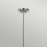 Provence 1 Light Pendant - Polished Nickel - Comet Lighting