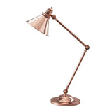 Provence 1-Light Table Lamp Polished Copper - Comet Lighting