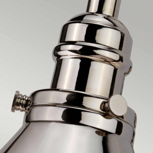 Provence 1 Light Wall Light - Polished Nickel - Comet Lighting