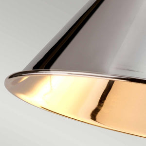 Provence 1 Light Wall Light - Polished Nickel - Comet Lighting