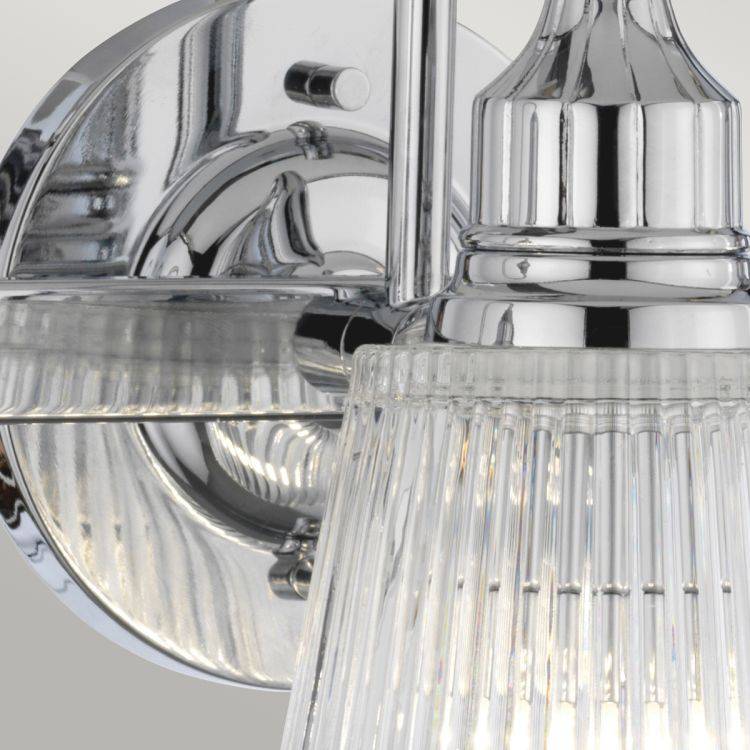 Quintiesse Addison 3Lt  Wall Light - Polished Chrome - Comet Lighting