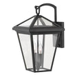 Quintiesse Alford Place 2Lt Medium Wall Lantern - Museum Black - Comet Lighting