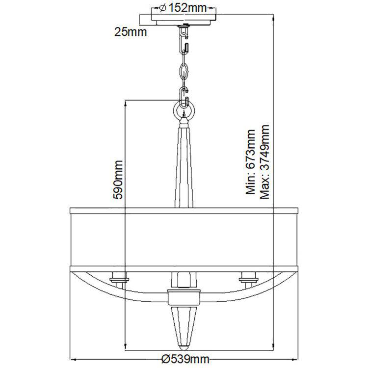 Quintiesse Ascher 1Lt Wall Light - Polished Nickel - Comet Lighting