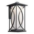 Quintiesse Ashbern 1Lt  Outdoor Wall Lantern Large - Textured Black - Comet Lighting