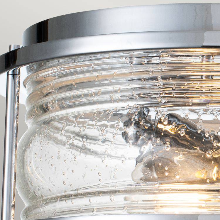 Quintiesse Ashland Bay 2Lt Flush Mount - Polished Chrome - Comet Lighting