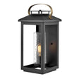 Quintiesse Atwater 1Lt Large Wall Lantern  - Black - Comet Lighting