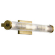 Quintiesse Azores 4Lt Wall Light  - Natural Brass - Comet Lighting