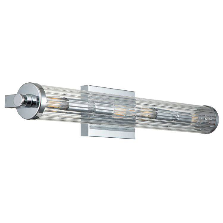 Quintiesse Azores 4Lt Wall Light  - Polished Chrome - Comet Lighting