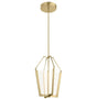 Quintiesse Calters Medium LED Pendant  - Champagne Gold - Comet Lighting