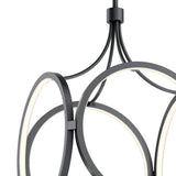 Quintiesse Ciri LED Pendant - Matte Black - Comet Lighting