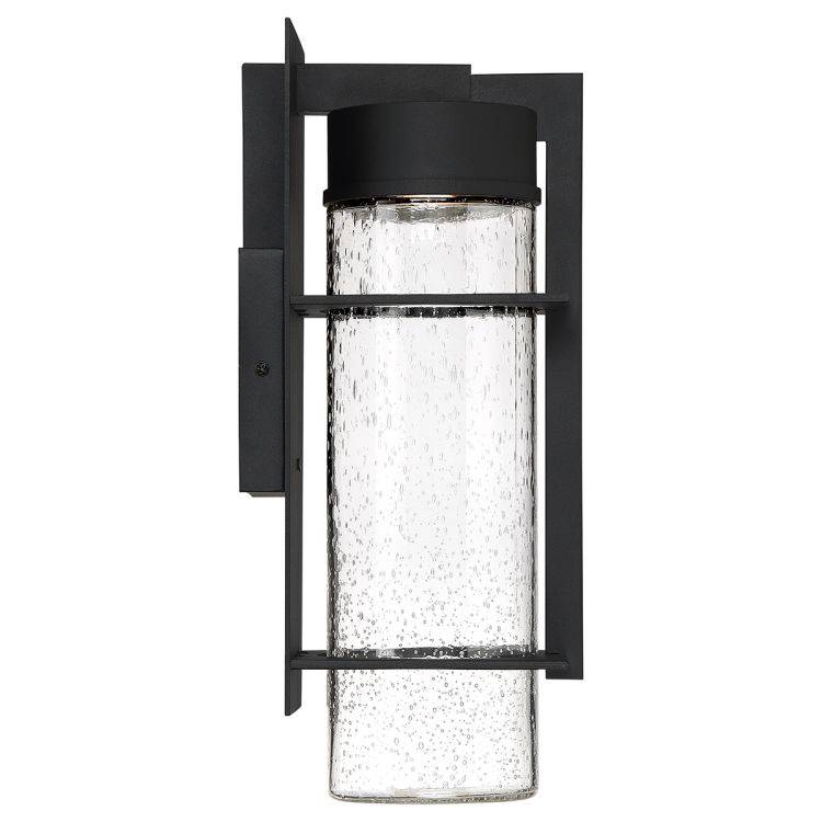 Quintiesse Eames Large LED Wall Lantern  - Earth Black - Comet Lighting