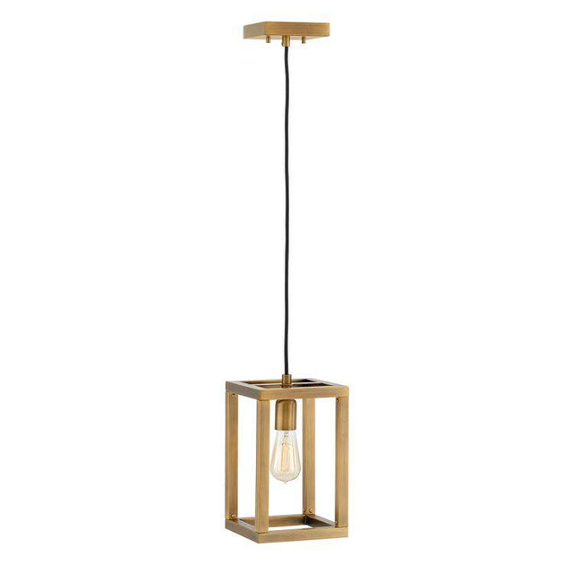 Quintiesse Ensemble 1Lt  Pendant - Brushed Bronze - Comet Lighting