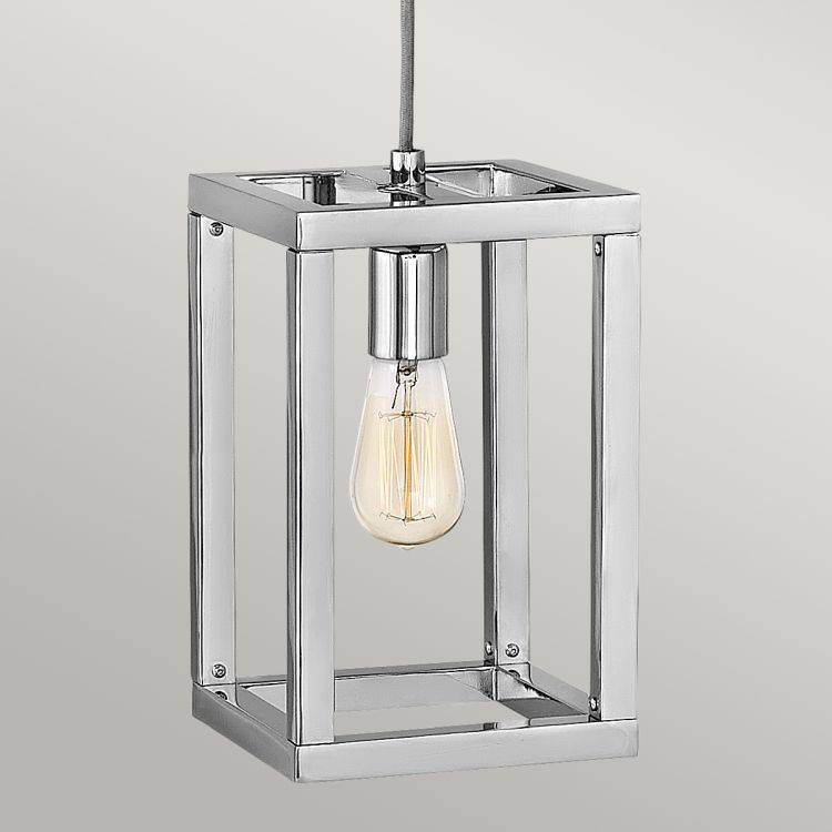 Quintiesse Ensemble 1Lt  Pendant - Polished Nickel - Comet Lighting