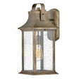 Quintiesse Grant 1Lt Medium Wall Lantern  - Burnished Bronze - Comet Lighting