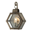 Quintiesse Heath 1Lt Medium Wall Lantern  - Burnished Bronze - Comet Lighting