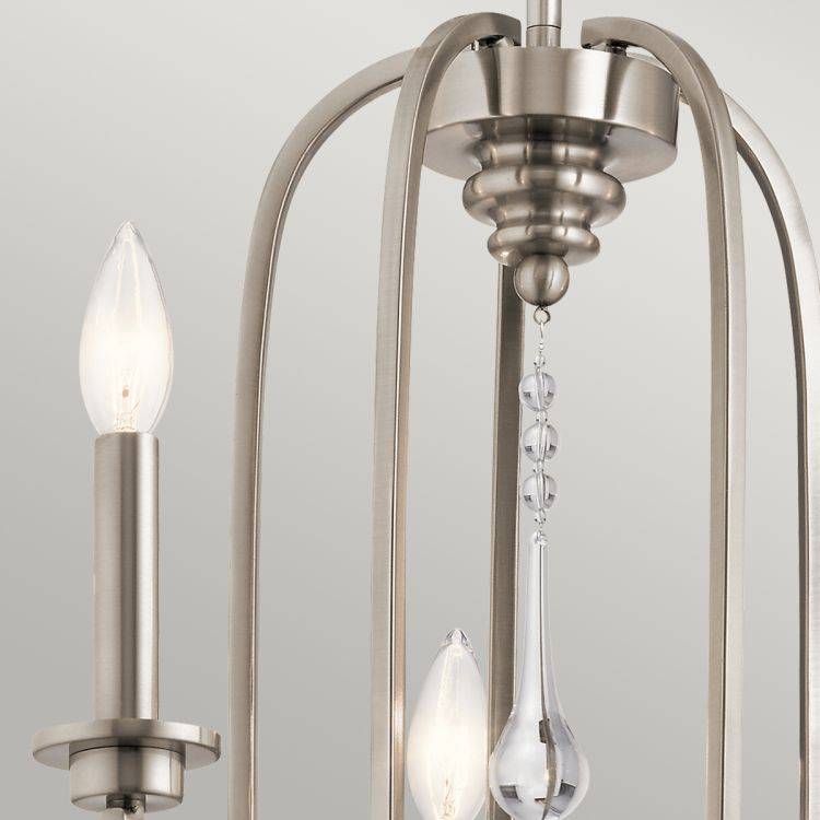 Quintiesse Karlee 5Lt  Chandelier - Classic Pewter - Comet Lighting