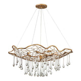 Quintiesse Laguna 6Lt  Pendant - Burnished Gold - Comet Lighting