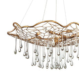 Quintiesse Laguna 6Lt  Pendant - Burnished Gold - Comet Lighting