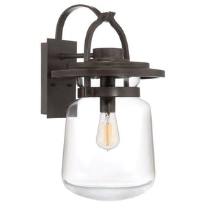 Quintiesse Lasalle 1Lt Large Wall Lantern - Western Bronze - Comet Lighting