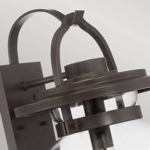 Quintiesse Lasalle 1Lt Large Wall Lantern - Western Bronze - Comet Lighting