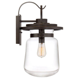 Quintiesse Lasalle 1Lt Large Wall Lantern - Western Bronze - Comet Lighting