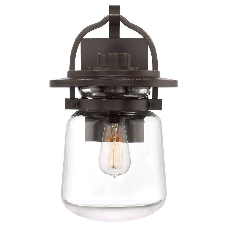 Quintiesse Lasalle 1Lt Medium Wall Lantern  - Western Bronze - Comet Lighting