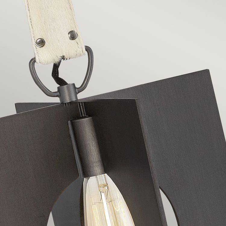 Quintiesse Ludlow 1Lt Pendant - Brushed Graphite - Comet Lighting