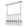 Quintiesse Ludlow 8Lt Pendant - Polished Nickel - Comet Lighting