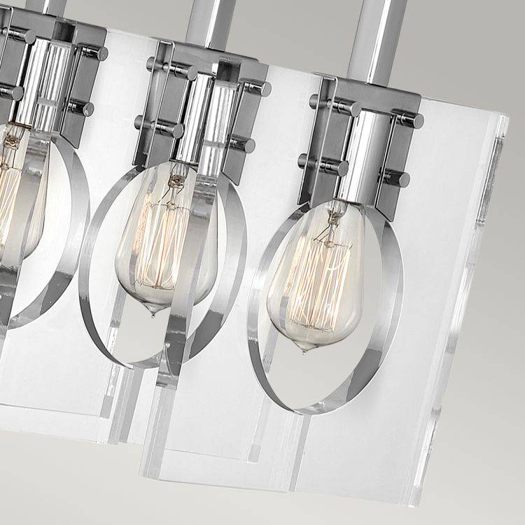 Quintiesse Ludlow 8Lt  Pendant - Polished Nickel - Comet Lighting