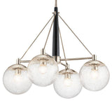 Quintiesse Marilyn 4Lt Chandelier - Polished Nickel - Comet Lighting