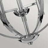 Quintiesse Mondo 3Lt Chandelier - Polished Chrome - Comet Lighting