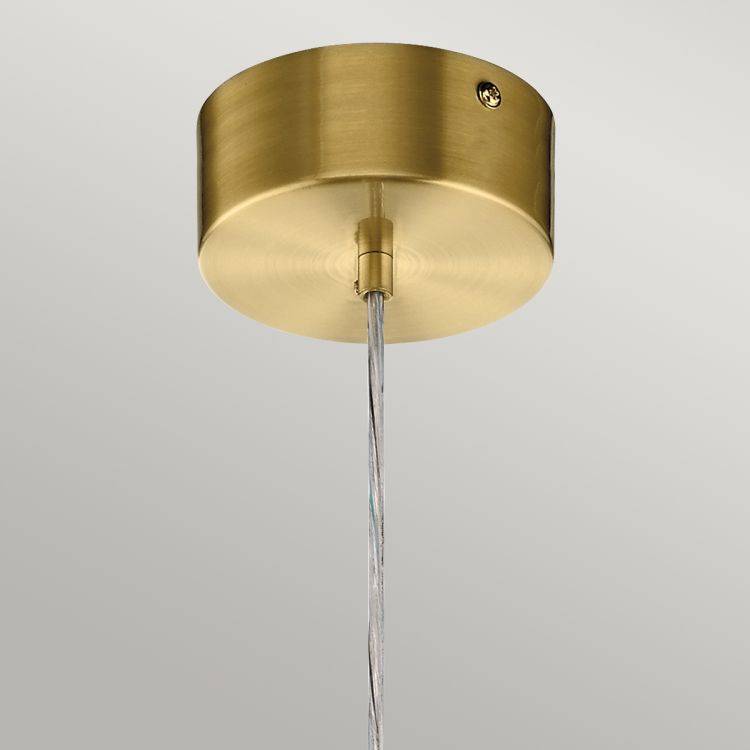 Quintiesse Moonlit LED Mini Pendant - Champagne Gold - Comet Lighting