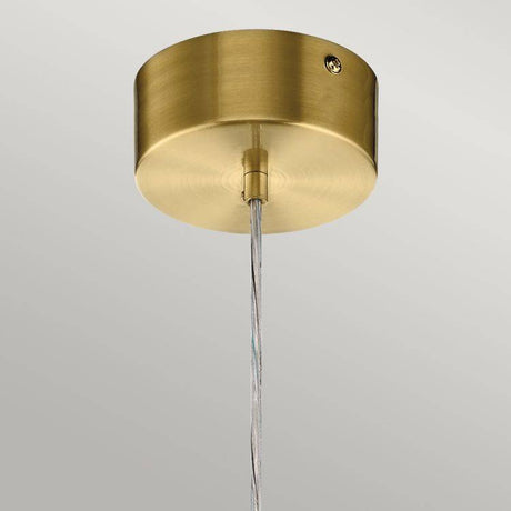 Quintiesse Moonlit LED Mini Pendant   - Champagne Gold - Comet Lighting